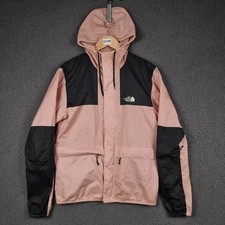 Giacca THE NORTH FACE uomo M rosa medio 1985 giacca a vento montagna con cappuccio guscio