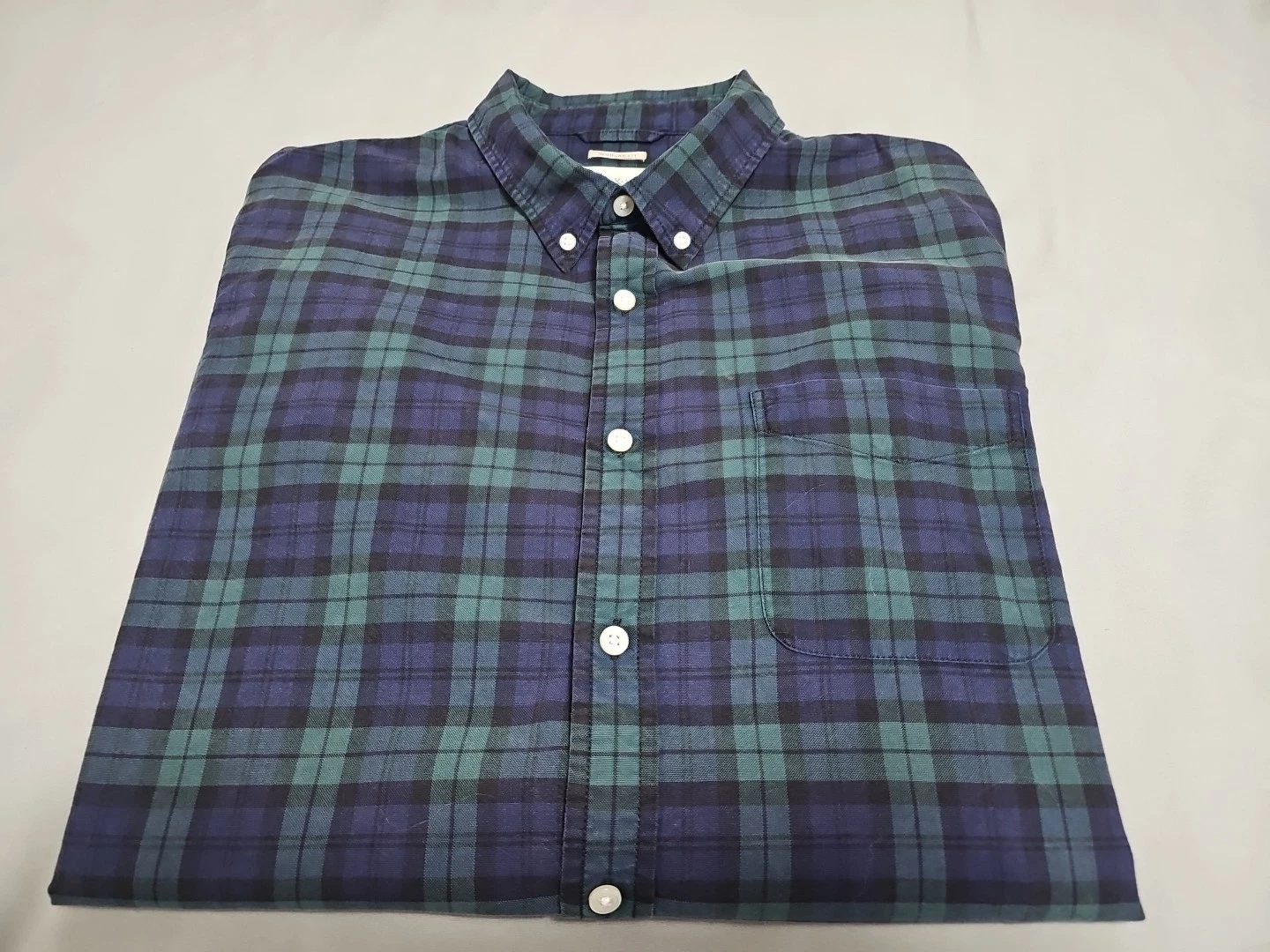 Denim Supply Ralph Lauren Button-up L/S Plaid Flannel Outdoor Shirt SZ XL