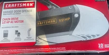 Craftsman 953985 1/2 HP Chain Drive Garage Door Opener System New Free Shipping