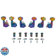 KAISH 3L3R 18:1 Locking Tuners Tuning Keys Guitar Locking Tuning Machines wit