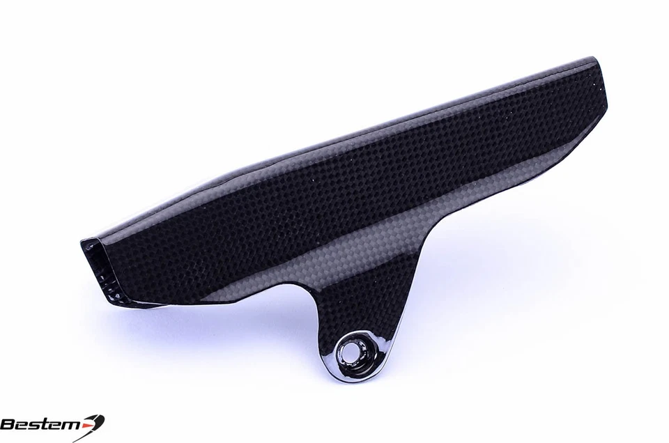 Cubierta protectora de piñón de cadena delantera 100 % fibra de carbono Ducati Monster S2R S4R S4RS Foto 2 de 4