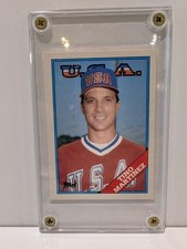 1988 TOPPS TRADED MLB BASEBALL ROOKIE USA CARD TINO MARTINEZ #66T NM-MT