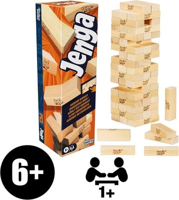 Hasbro Games Jenga Game | Digital Die for 6 More Ways to Play Party Games | Kids