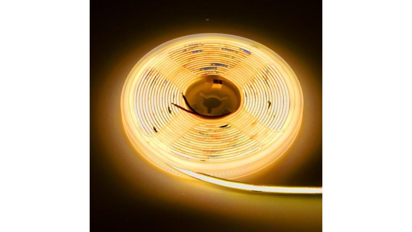 Premium LED Strip 24V COB 384d/m 3000k IP20 5m 045829
