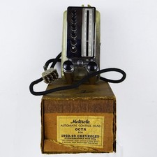Motorola Automatic Control Head Am Radio 1949-1950 Chevrolet New Old Stock
