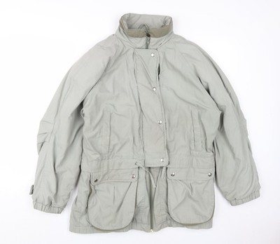 Nuage Damen Parka Jacke grün, Größe 12, Relaxed Fit