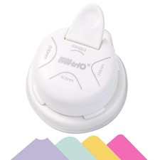 Corner Rounder Punch, 2024 Upgraded 4 in 1 Corner Punch Inside Rounded Corne...