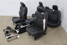 2013-2018 Ram 1500 Laramie Black Leather Seat Setconsole Frontrear Oem