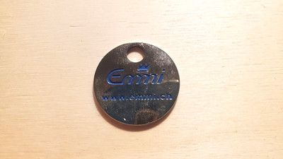 Einkaufswagen Chips - EKW - Korbchip - Emmi - Yoghurt - Käse - Metall Chip #3