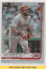 2019 Topps Rainbow Foil Jose Peraza #590 READ 0a3