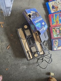 Mattel Intellivision Console w/ Intellivoice, Controllers, Games & Cases Lot