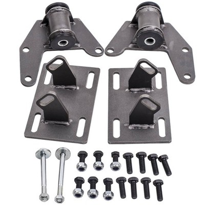 Engine Mount Adapter Kit for LS1 LS2 LS3 LS6 LSX 4.8L 5.3L 6.0L 6.2L #14075A