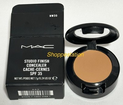 MAC Studio Finish Concealer SPF35 Shade NW30 Full Size 7g ( See
