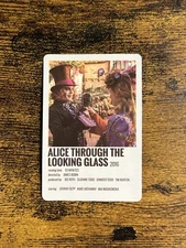 Alice Through The Looking Glass - Movie Film Cover Vinyl Decal Sticker Window