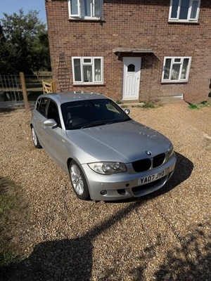 BMW 120d M Sport 2007 6 Speed Manual 1 Series 1 Year MOT 2007