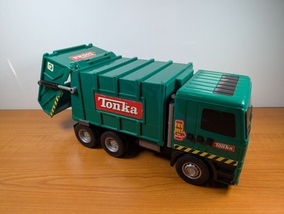 Tonka 2002 Electronic Garbage Recycling Truck Hasbro Lights Sounds 6 Wheels