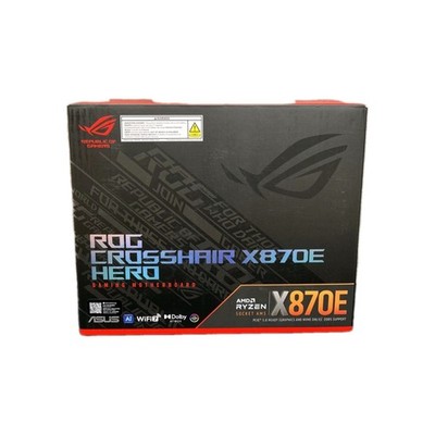 ASUS ROG CROSSHAIR X870E HERO AMD X870E Socket AM5 ATX Motherboard 