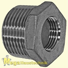 Edelstahl Gewinde Fitting Reduzierstück mit Außengewinde Innengewinde reduziert