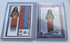 2025 Panini Donruss WNBA Saniya Rivers Pink Lava Holo  68/99