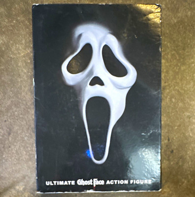 NECA Ultimate Ghostface Scream Action Figure w/ Clothes, Knife, Alt Head