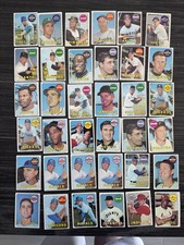 1969 Topps Partial Set Lot 79 GD VG EX Vintage Baseball Cards Some HOFers