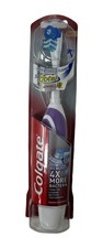 Colgate 360 Total Advanced Battery Powered Soft Toothbrush Cheek Tongue Cleaner