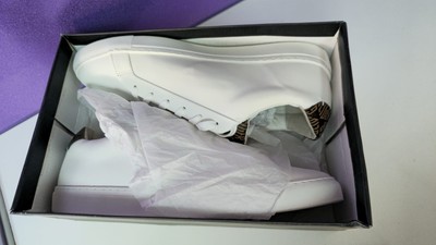 Kurt Geiger Donnie White Trainers UK