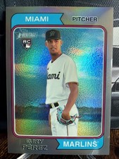 2023 Topps Heritage High Number - Eury Perez #545 Silver Border /274