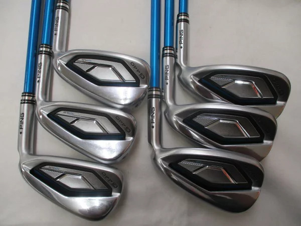 Ping G440 Iron Set 6-9,Pw,Aw 6pc Flex Stiff ALTA J CB BLUE Steel