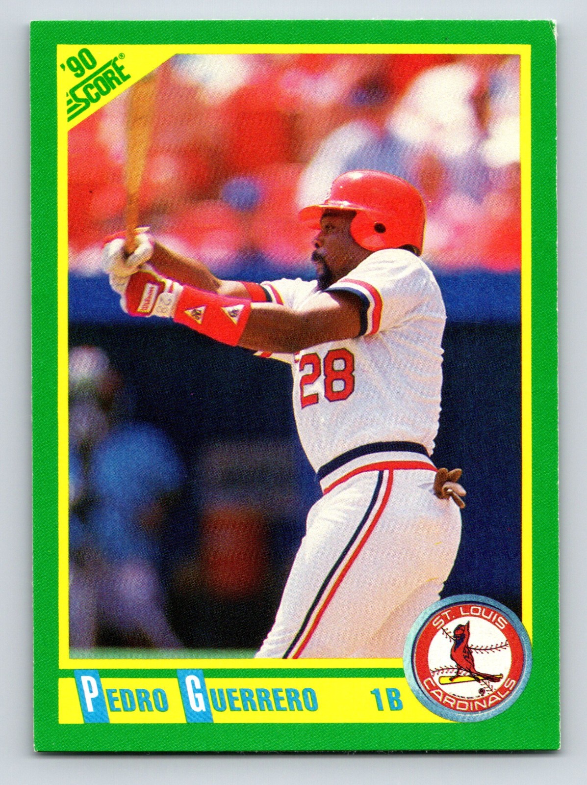 1990 Score - Pedro Guerrero #13
