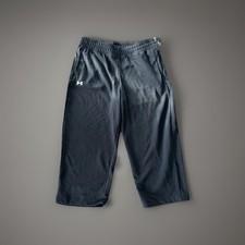 Under Armour sz m Rival Fleece Wide Leg Crop Pants women 1382773 $65