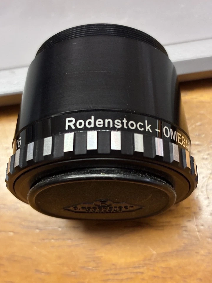Lente de ampliación Rodenstock OMEGAR 75 mm f/4,5 - Hecho en Alemania - 39 mm - con tapa Foto 2 de 4