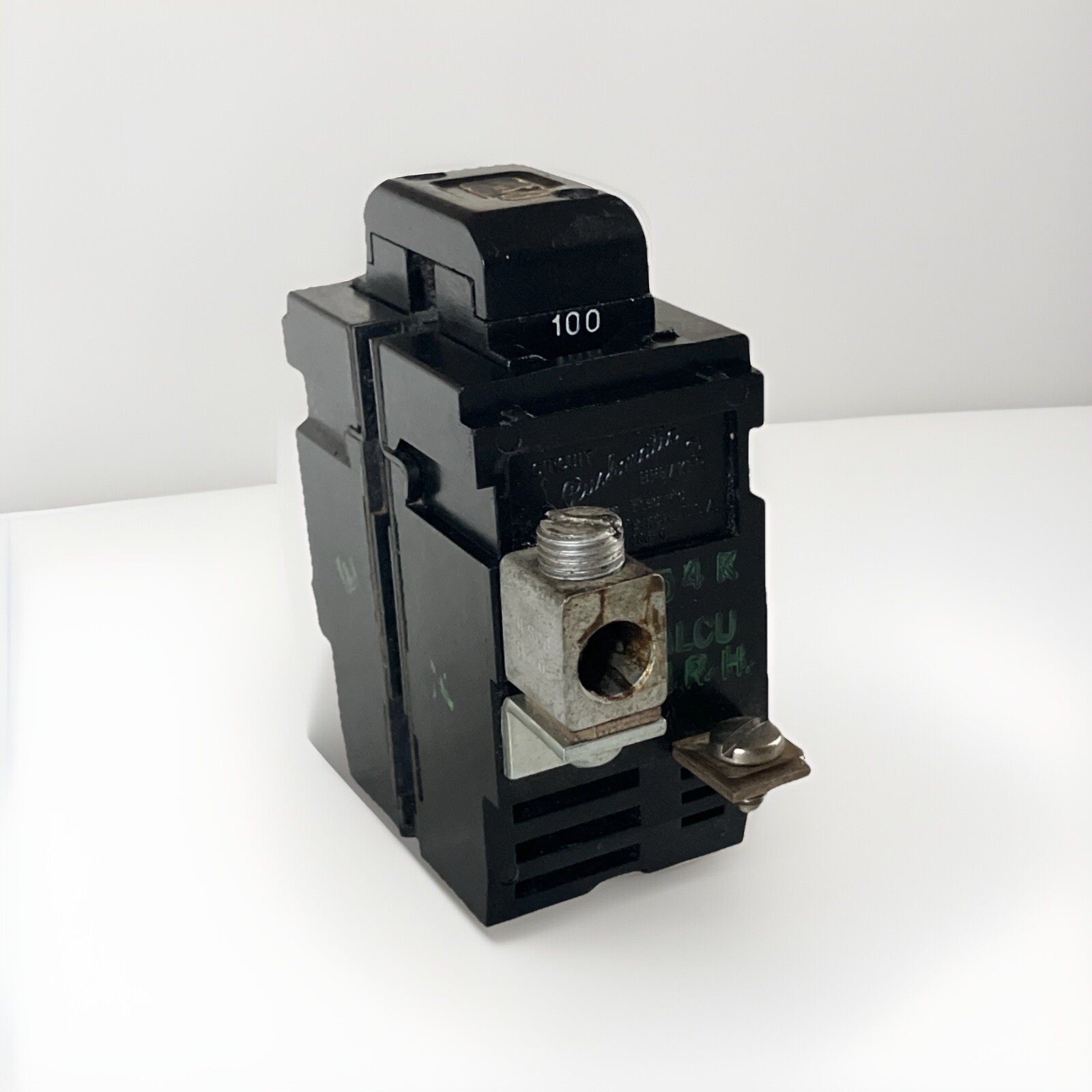 100 Amp Pushmatic Bulldog P2100 MAIN Breaker 2P 11200W  W2100 Square lug used