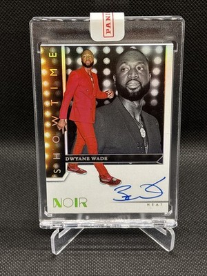 DWYANE WADE 2024-25 PANINI NOIR SHOWTIME GOLD AUTOGRAPH AUTO /3