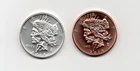 .999 Fine Silver 1 oz Round "Feast" 2018 Zombucks + 1oz copper "Feast"