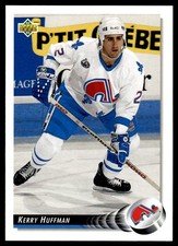 1992-93 Upper Deck Kerry Huffman Quebec Nordiques #444