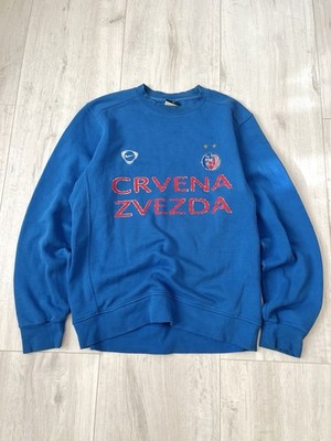 FC Red Star Belgrade Vintage Nike Sweatshirt Crvena Zvezda 2006 sz M Men RARE
