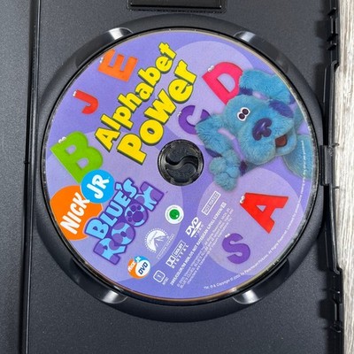 Blue's Room Alphabet Power DVD 2005 Nick Jr. Full Screen Kids