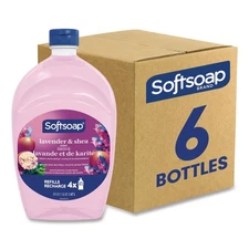 Softsoap US07151ACT Liquid Hand Soap Refills - Lavender Scent (6/Carton) New