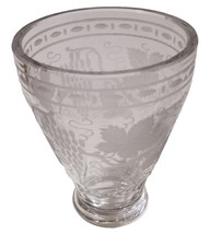 Vase coupe cristal de