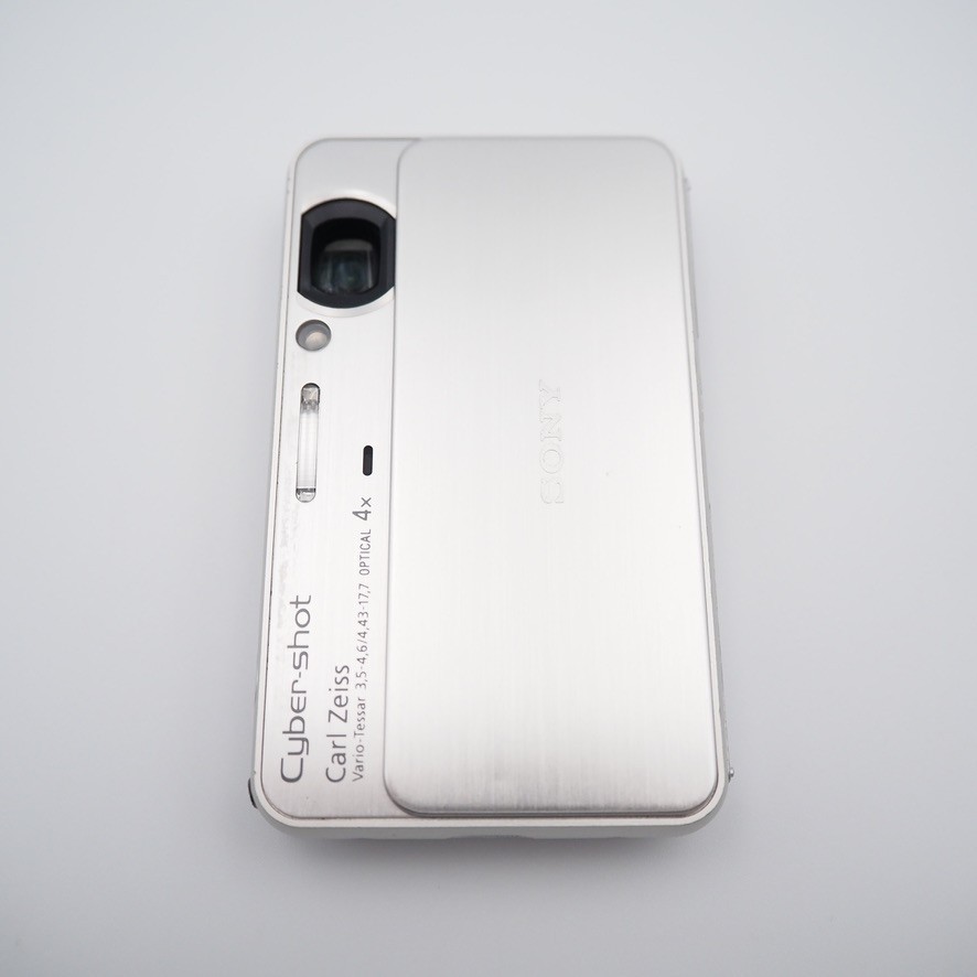 EXC] SONY DSC-T99 Digital Camera Silver Cyber Shot Japanese only