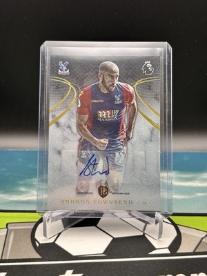 2016 TOPPS Premier League Gold Andros Townsend Autograph Card Crystal Palace