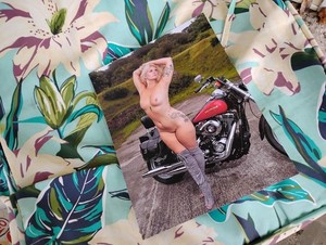 Gina Wilson 8x10 print the bike