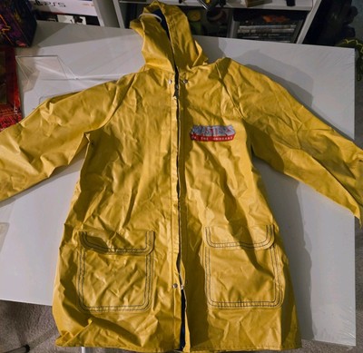 Vintage Master Of The Universe He-Man Battle Cat Yellow Raincoat 1986