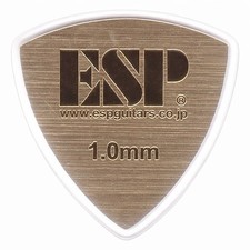ESP PD-HL10 Gold Triangle Shape Guitar Pick 1.0mm x 6 or 12Picks New