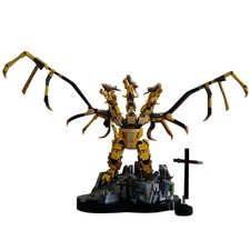 MOC Godzilla Movies King Ghidorah Bausteine Set 741 Teile Monster Modell Spielzeug