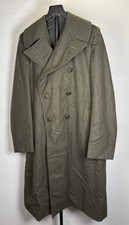WWII USMC Overcoat 1942-43 Quartermaster 4-L Long Wool Coat