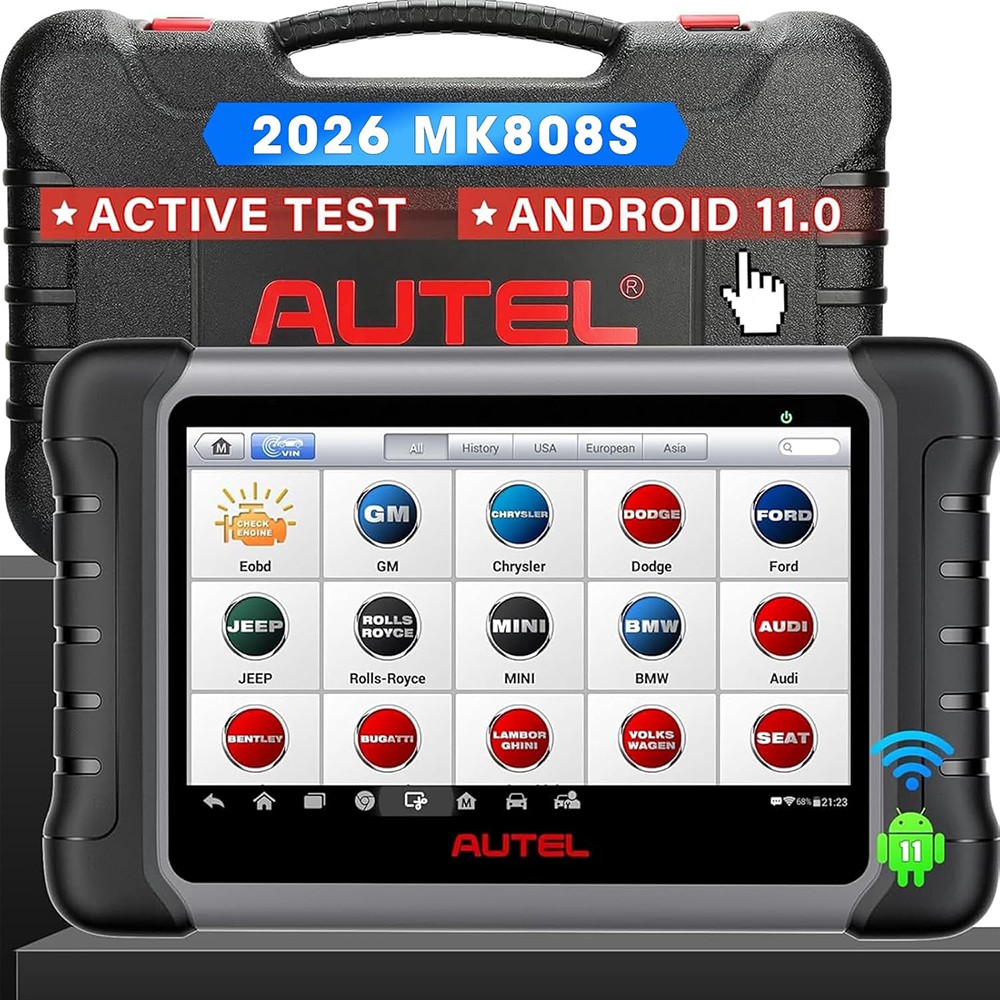 2026 Autel MaxiCOM MK808S MK808Z Bidirectional Diagnostic Scanner as MK808BT PRO