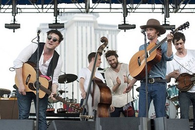 Marcus Muford of Mumford & Sons Alex Ebert of Edward Sharpe & The - Old Photo