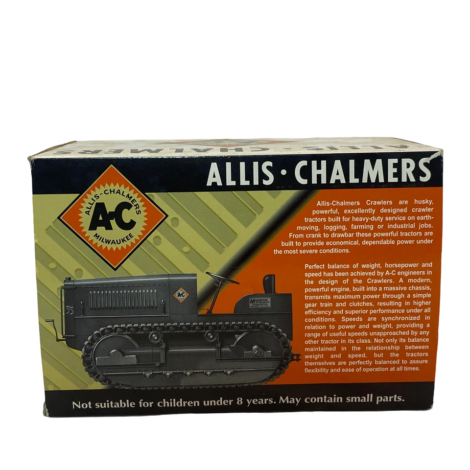 Allis-Chalmers Monarch “35” Crawler Tractor – 1:16 Die-Cast by SpecCast - Image 2 of 4